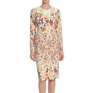 Maggy London classic floral dress. Size 4